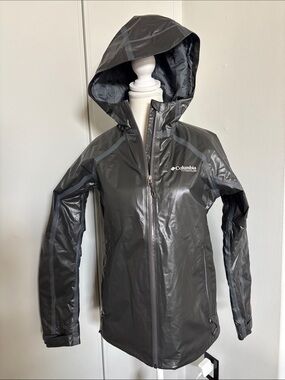 Columbia Titanium Women’s Gray Waterproof Hooded Jacket